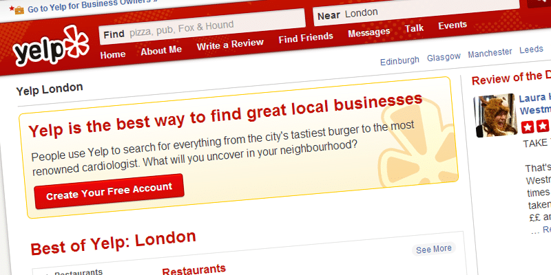 Local business directory